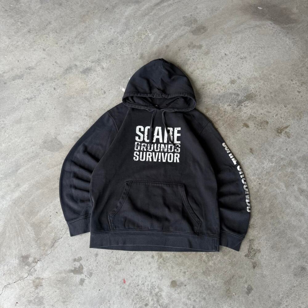 Y2K Black Scaregrounds Hoodie